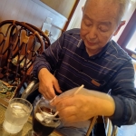 「喫茶店に行きました♪」